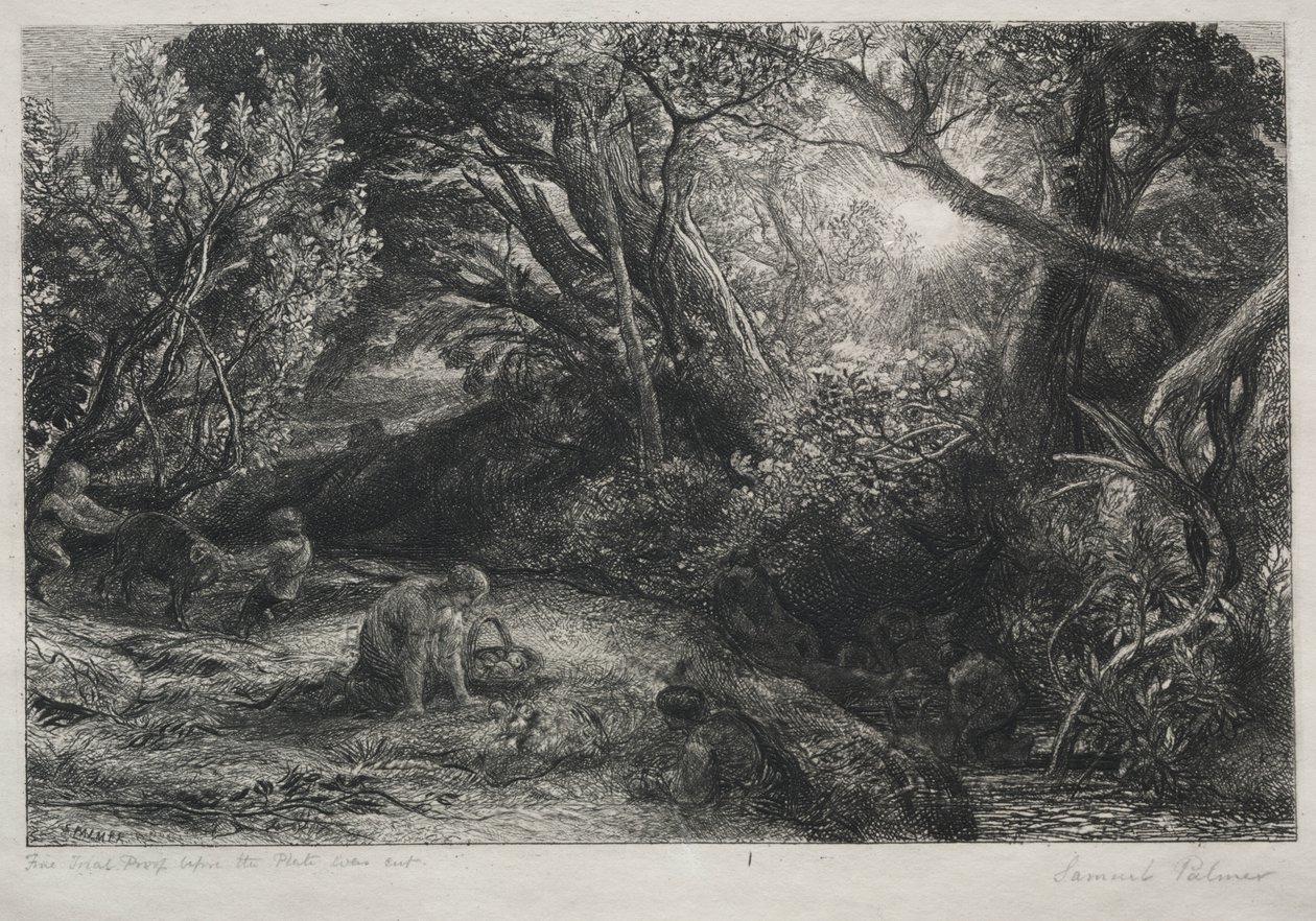 Livets morgen af Samuel Palmer