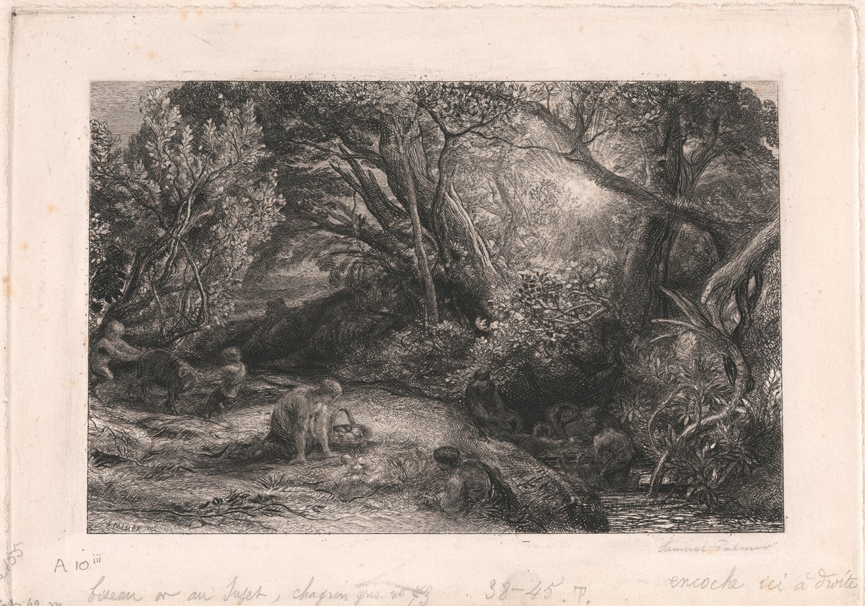 Livets morgen af Samuel Palmer