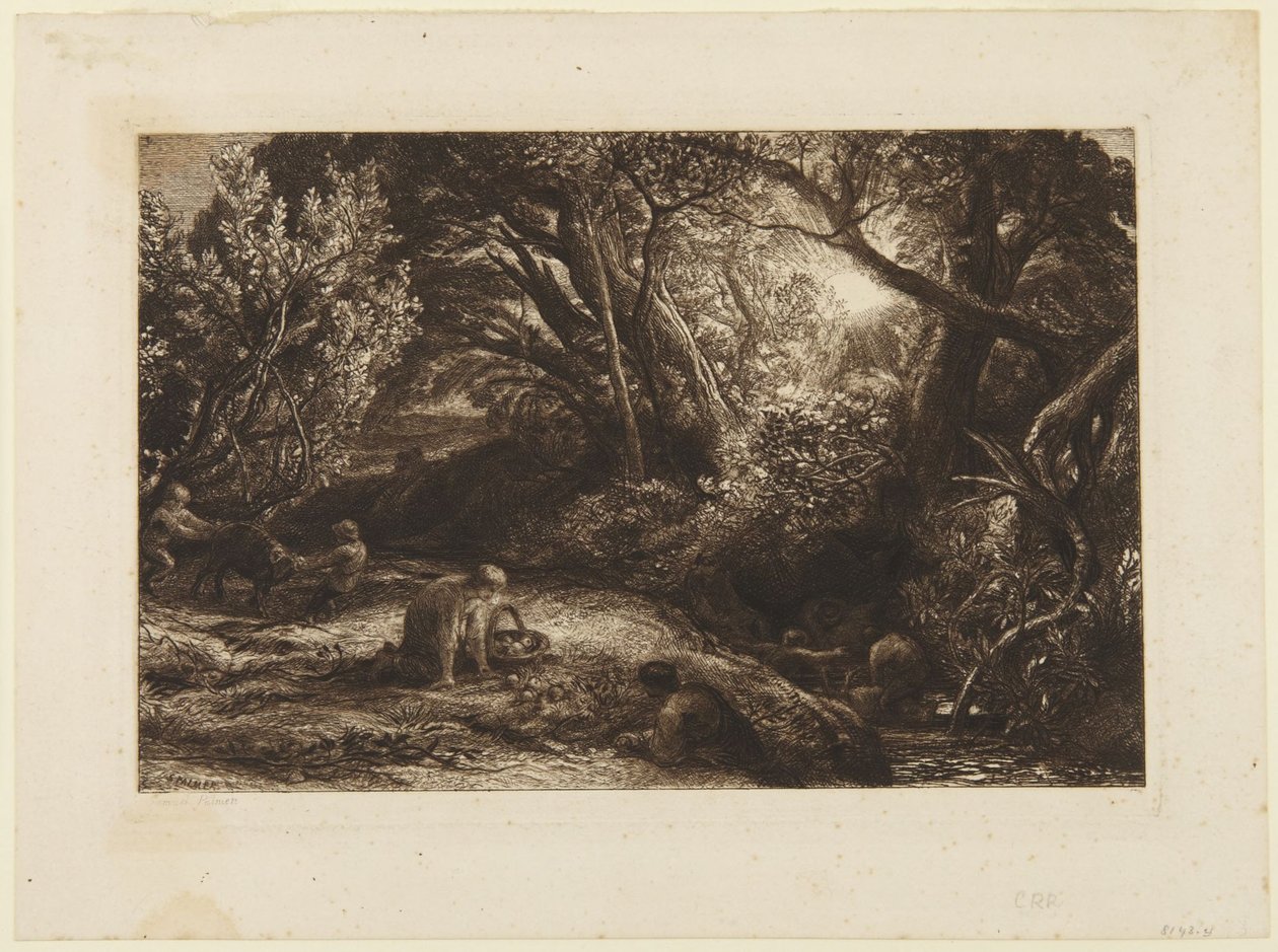 Livets morgen af Samuel Palmer
