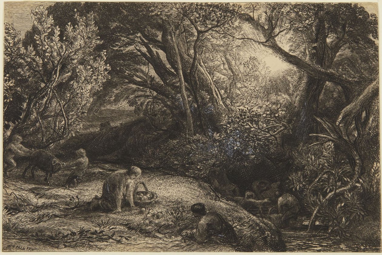 „Livets morgen“ af Samuel Palmer