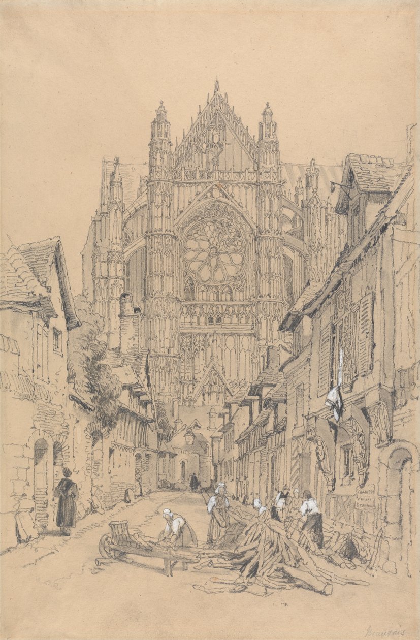 Beauvais katedral af Samuel Prout