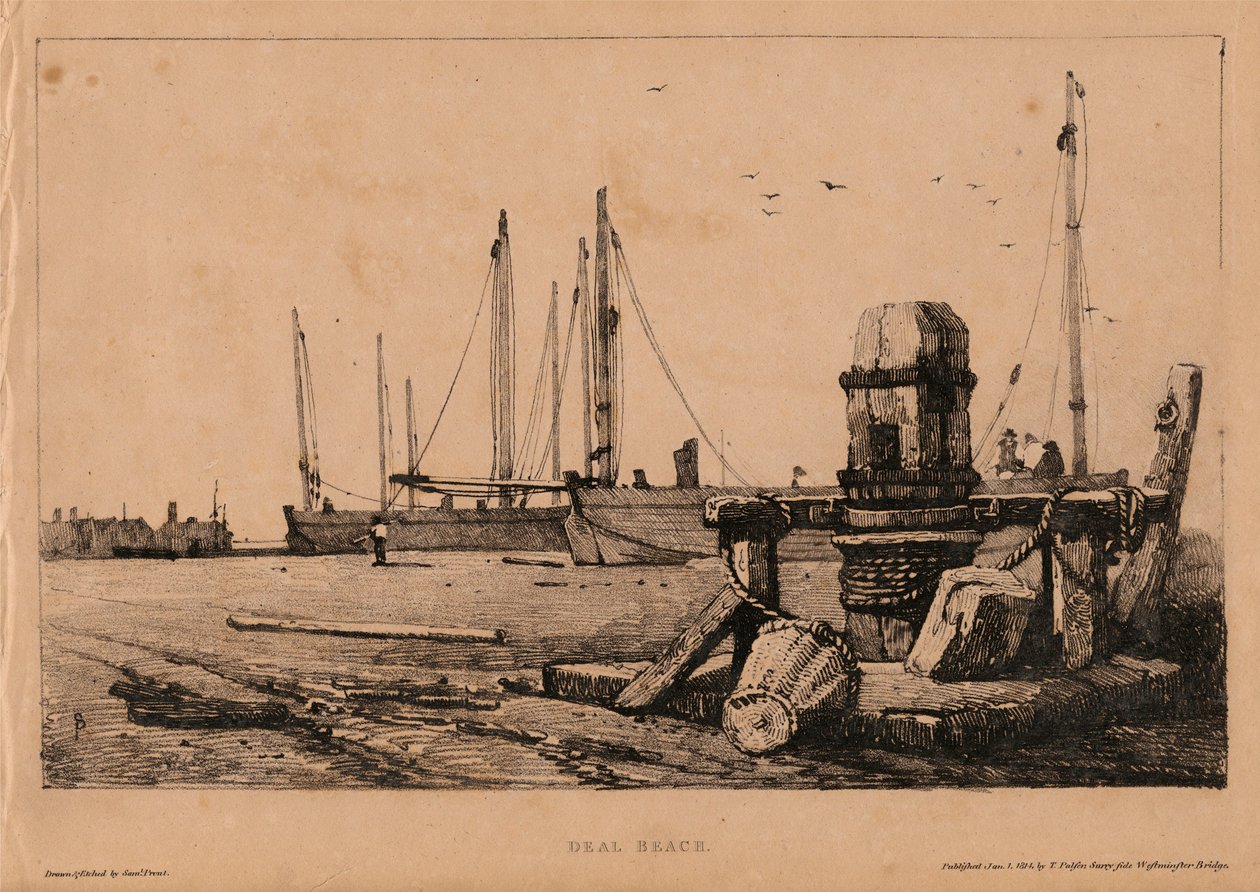 Deal Strand af Samuel Prout