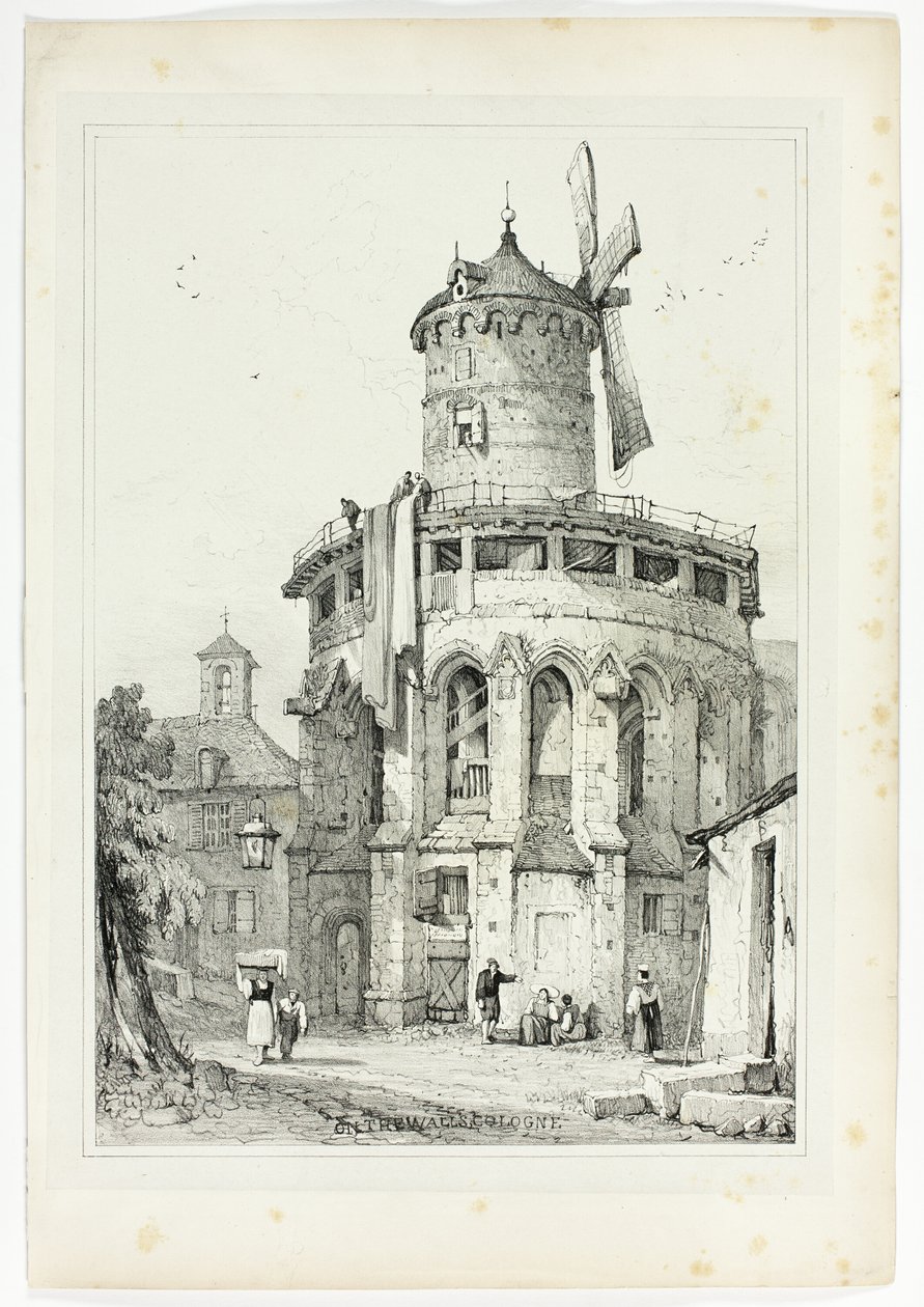 På Murene, Köln af Samuel Prout