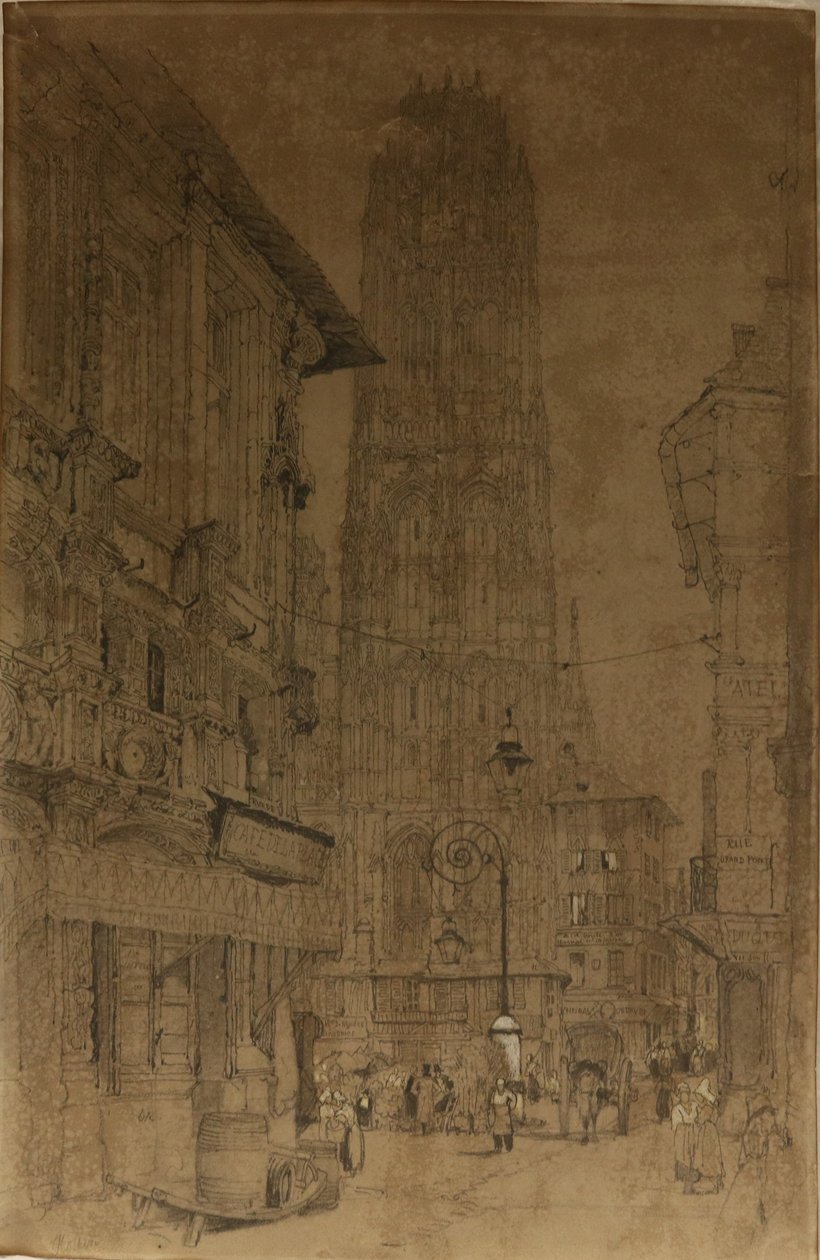 Rouen af Samuel Prout
