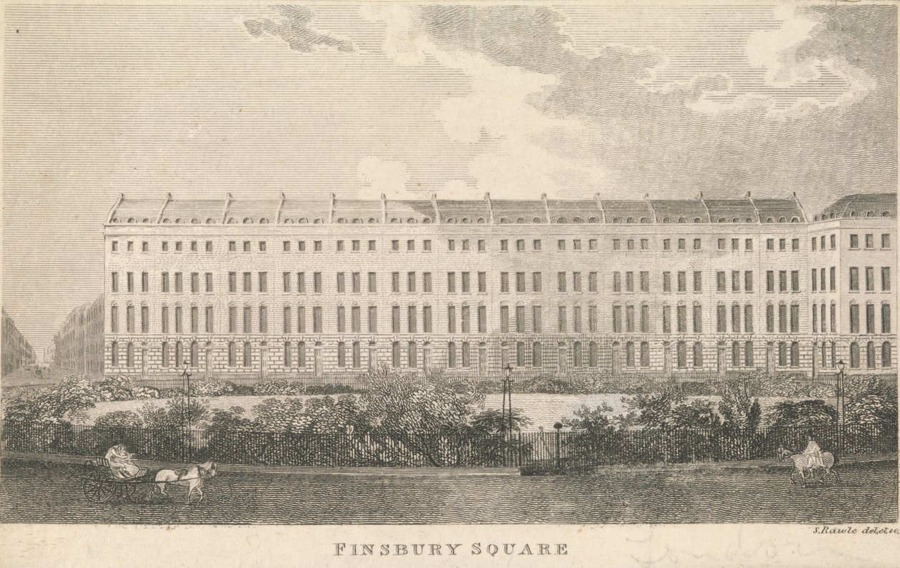 Finsbury Square af Samuel Rawle