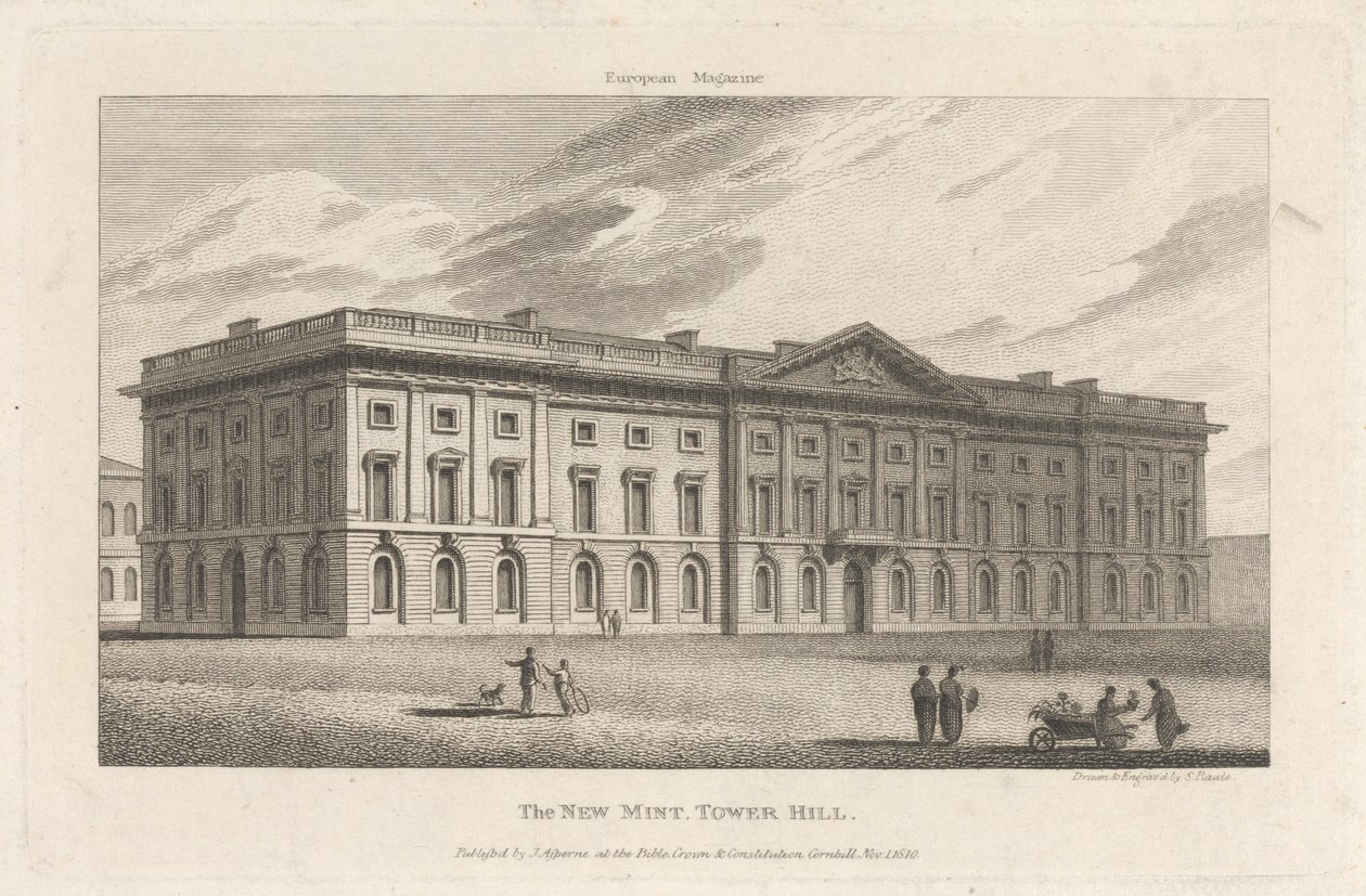 The New Mint Tower Hill af Samuel Rawle