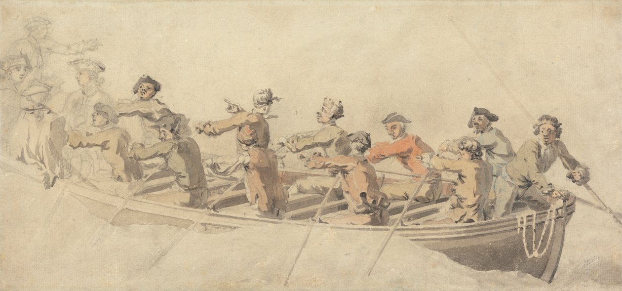 En Skibsbåd af Samuel Scott
