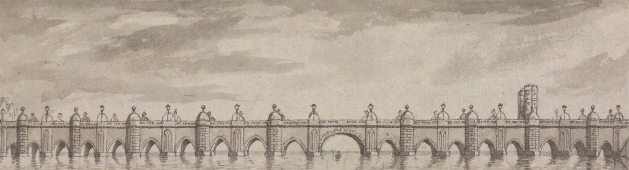London Bridge af Samuel Wale