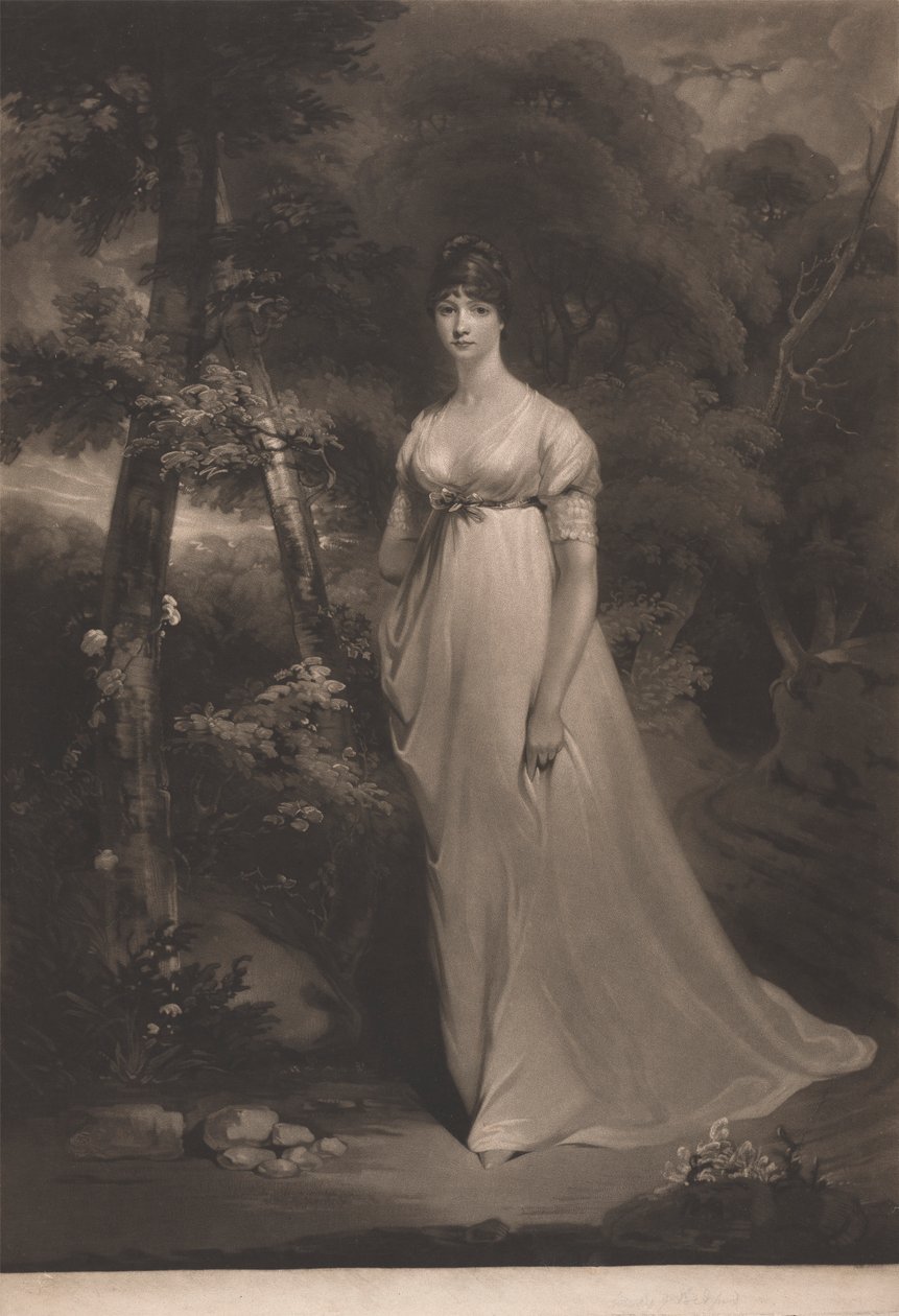Hendes nåde Hertuginden af Bedford af Samuel William Reynolds