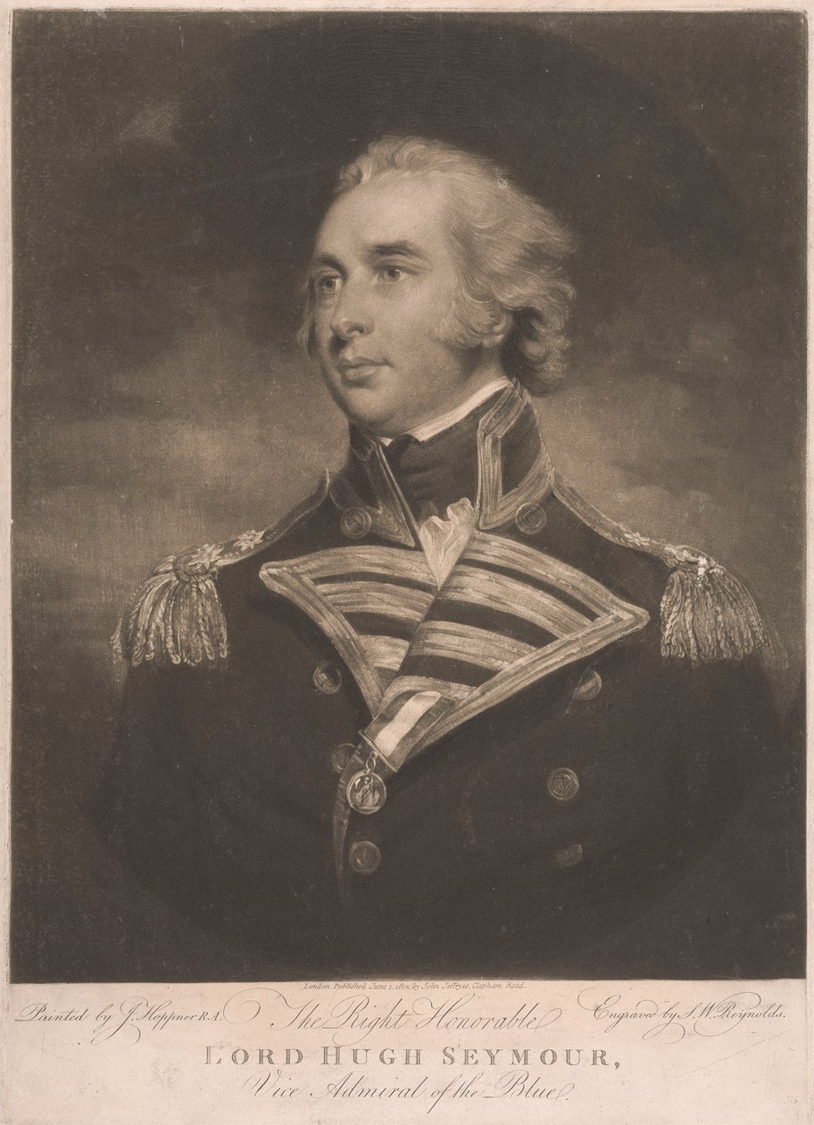 Lord Hugh Seymour af Samuel William Reynolds