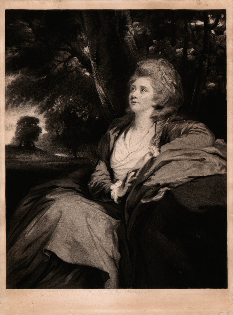 Mary grevinde Harcourt af Samuel William Reynolds
