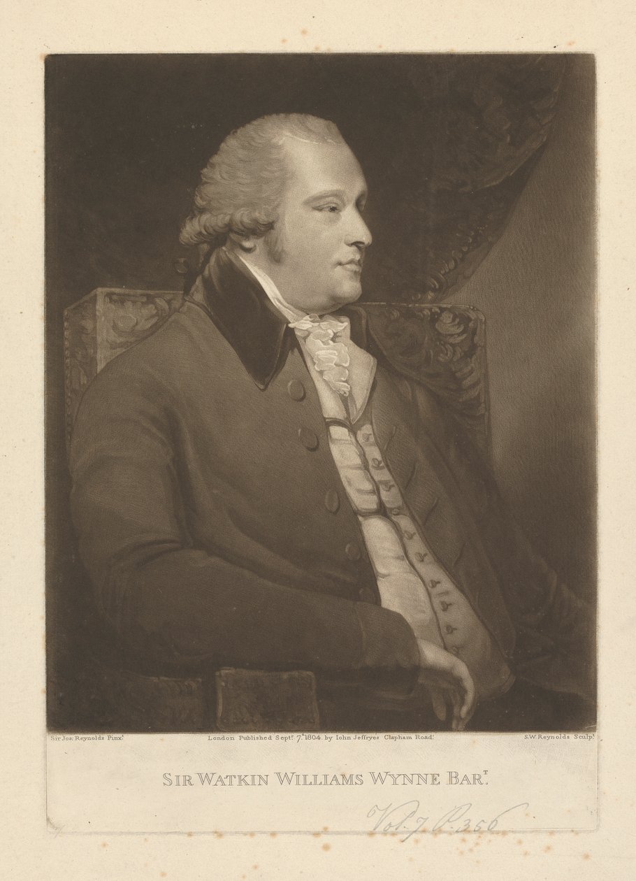 Sir Watkin Williams-Wynn, 4. Baronet Wynn af Samuel William Reynolds