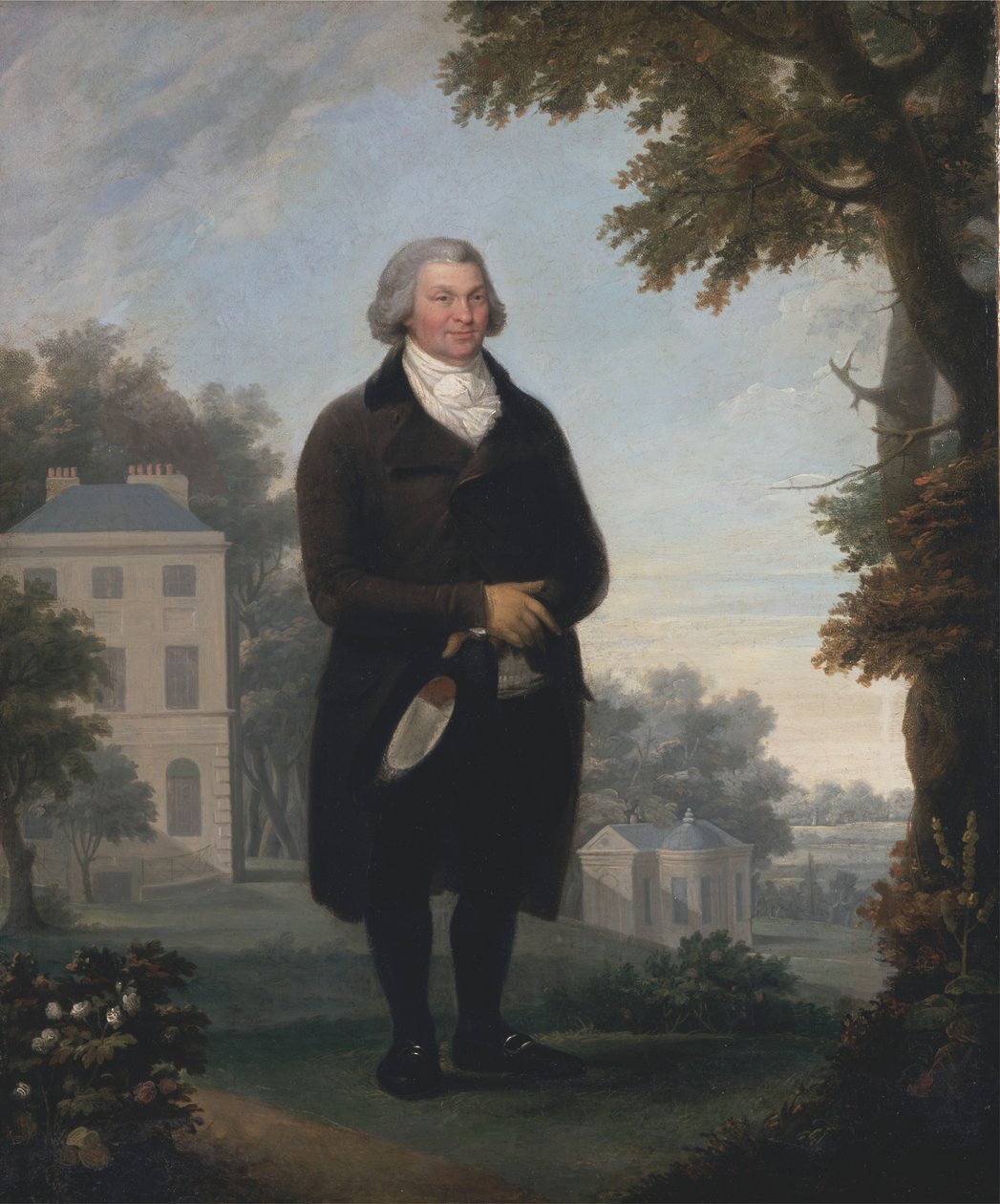 Herre på grunden af sit hus af Samuel de Wilde
