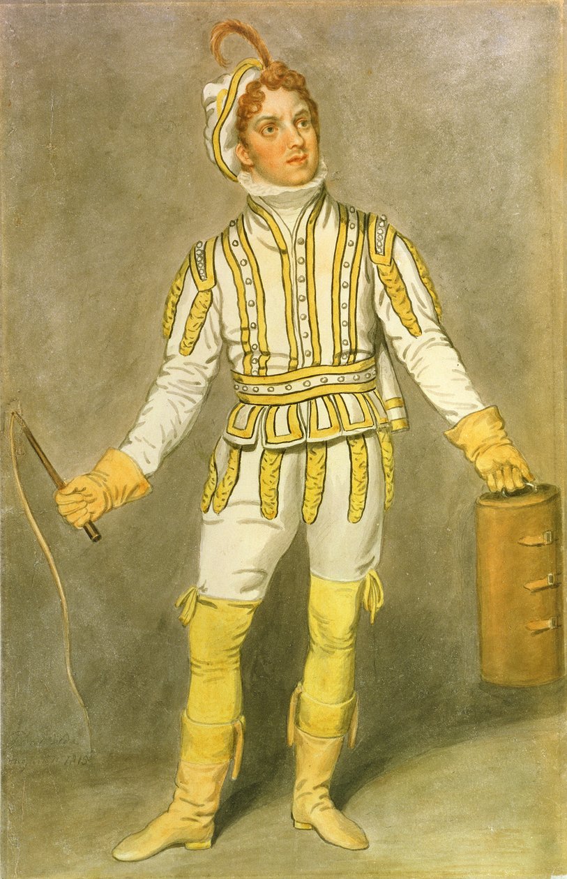 John Pritt Harley (1786-1858) som Pedrillo i 