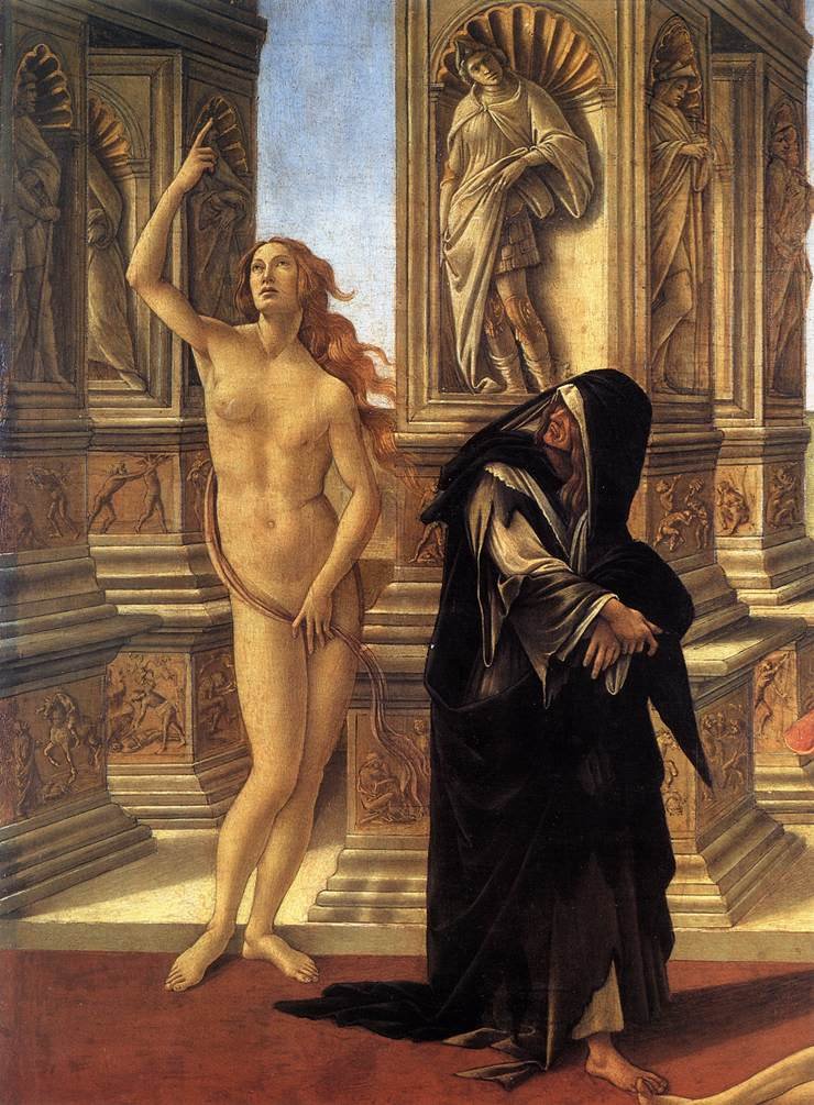 Calumny of Apelles af Sandro Botticelli