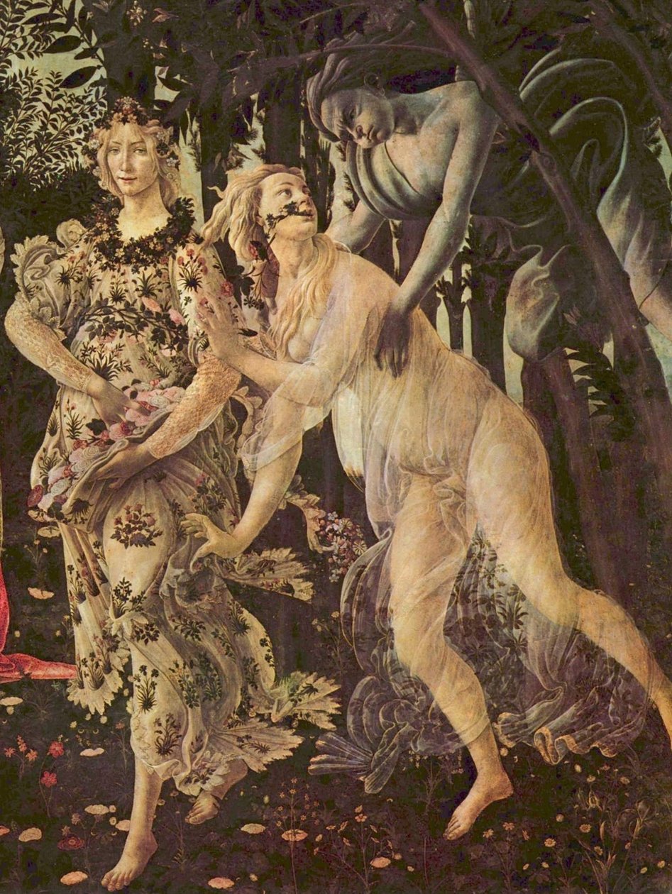 Chloris og Zephyrus af Sandro Botticelli