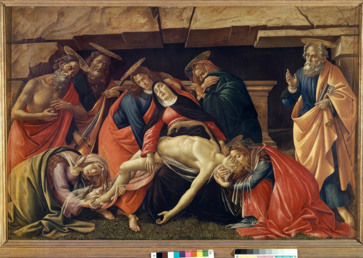 Kristi klagesang af Sandro Botticelli