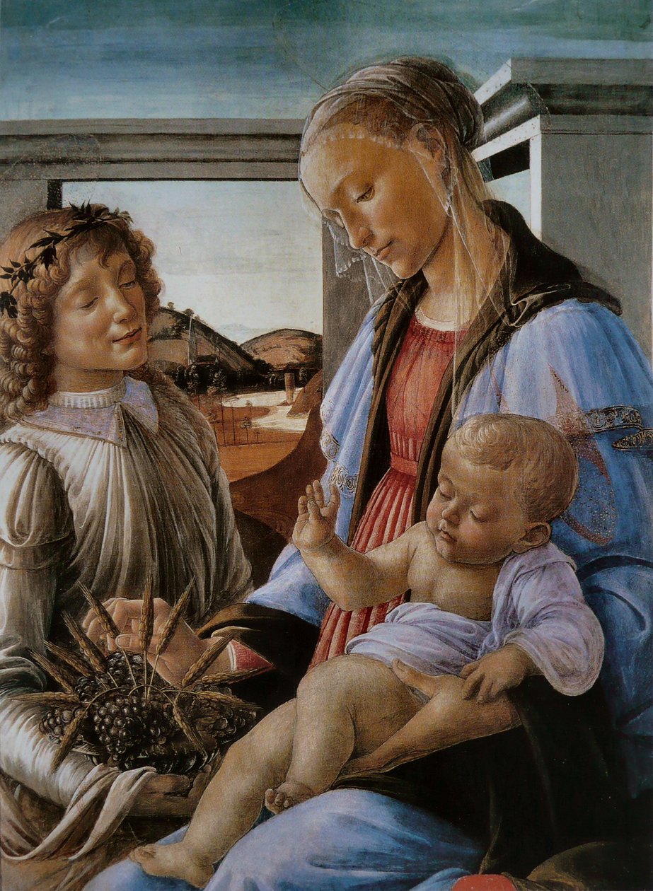 Madone af lEucharistie af Sandro Botticelli