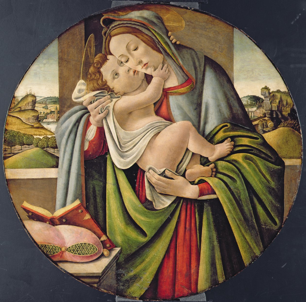 Madonna og barn af Sandro Botticelli