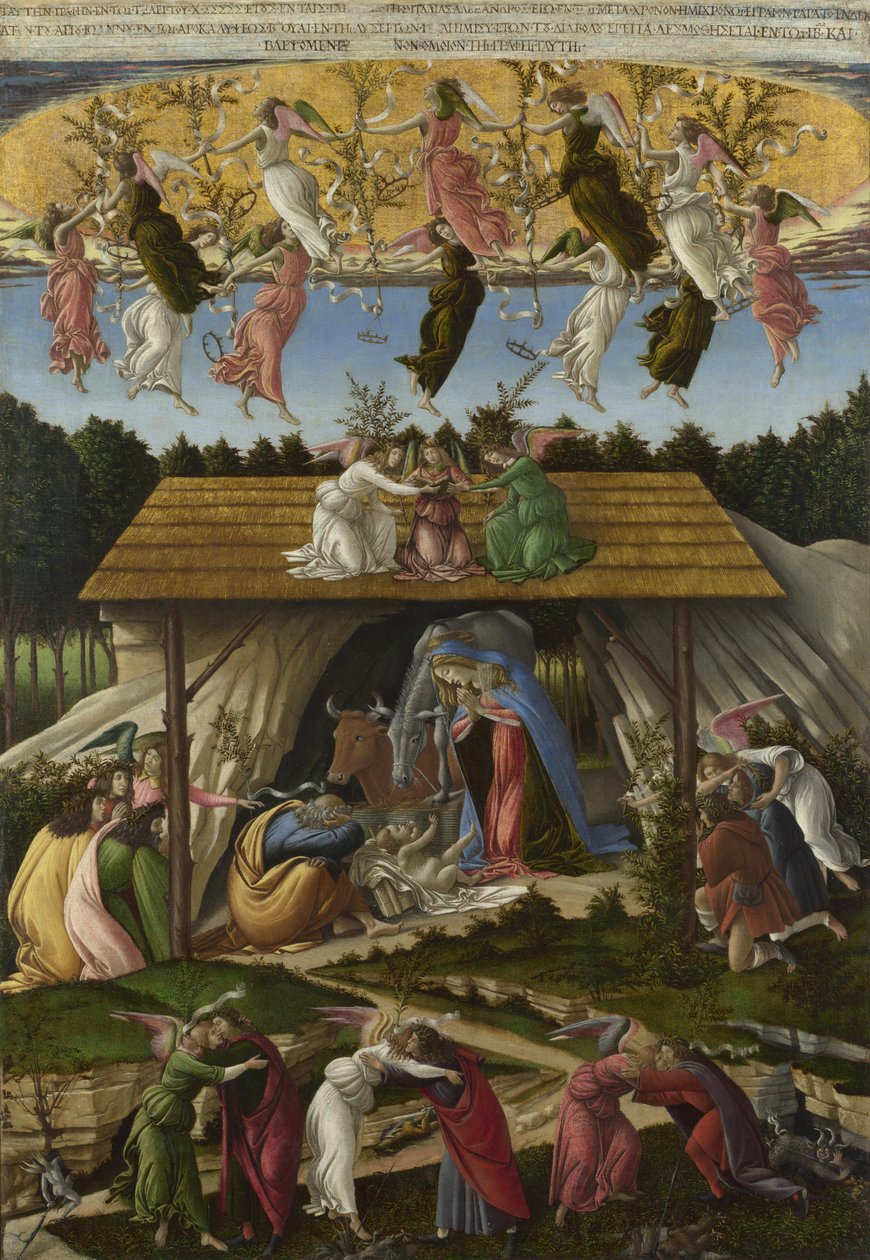 Mystisk fødsel af Sandro Botticelli