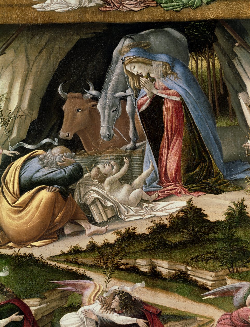 Mystisk fødsel, 1500 af Sandro Botticelli