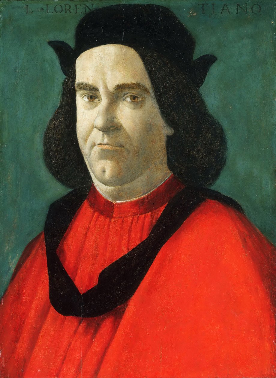 Portræt af Lorenzo af Ser Piero Lorenzi af Sandro Botticelli