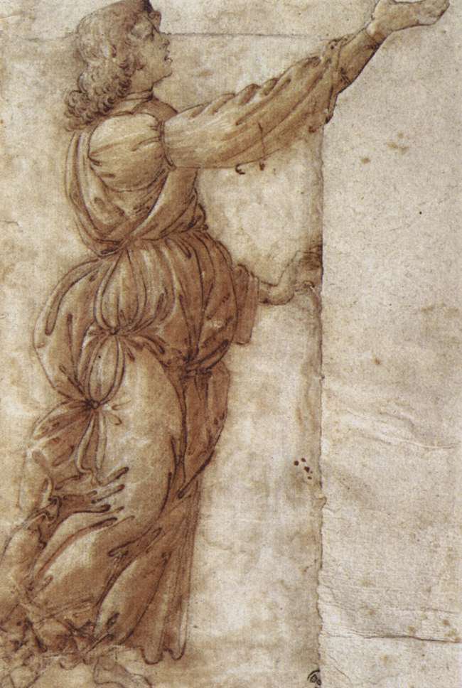 Sandro engel af Sandro Botticelli