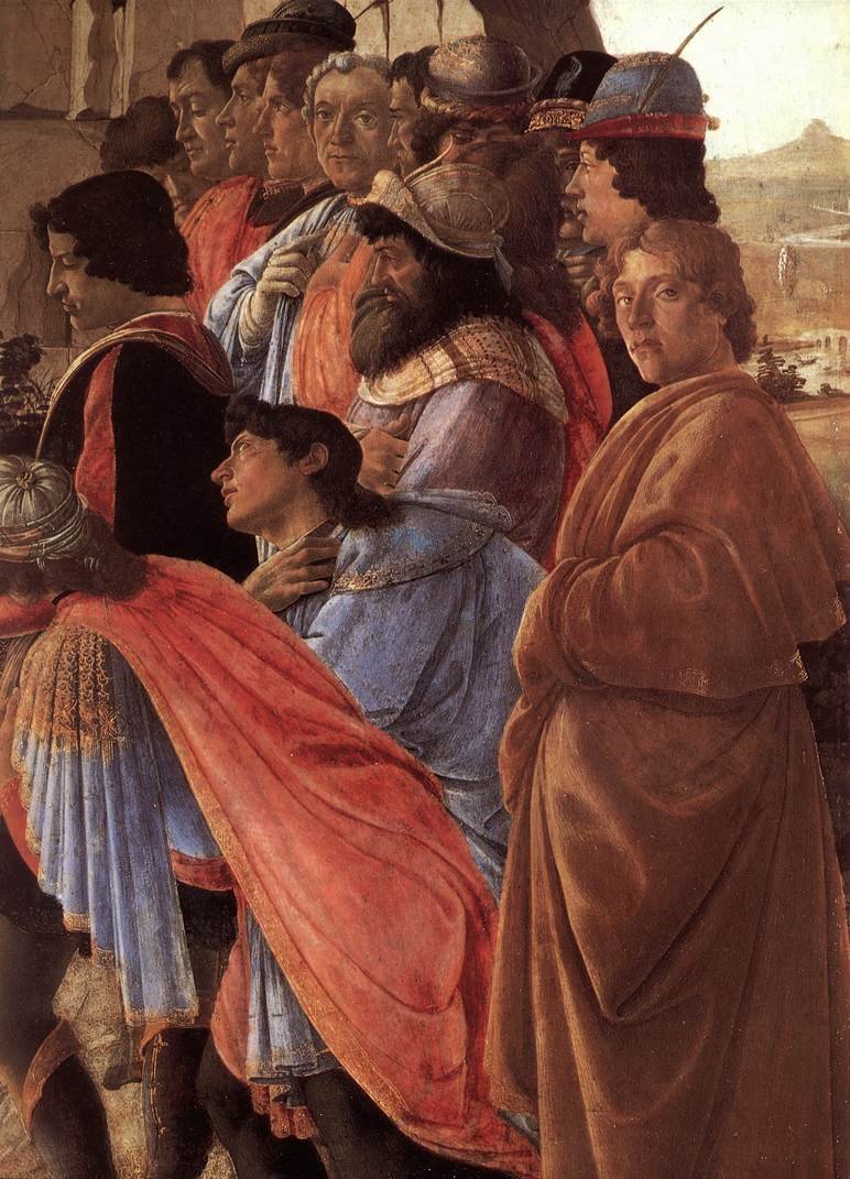 Tilbedelsen af magi af Sandro Botticelli