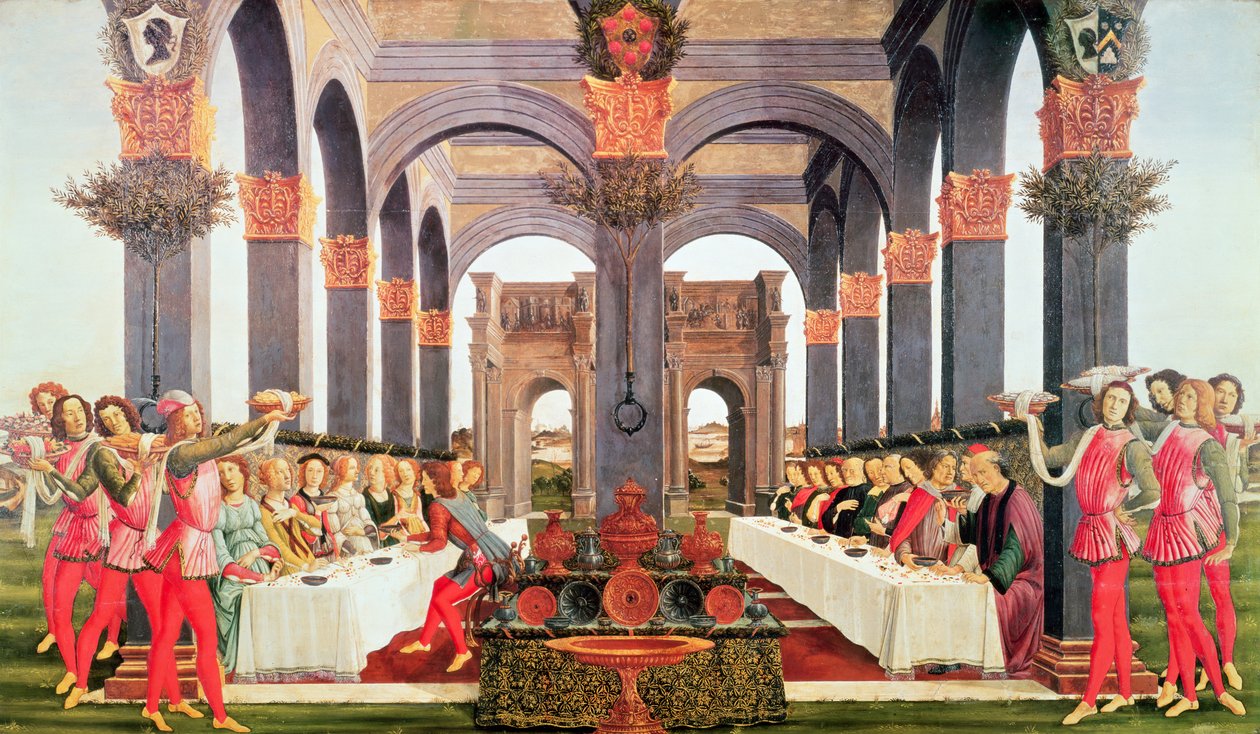 Bryllupsfesten af Sandro Botticelli
