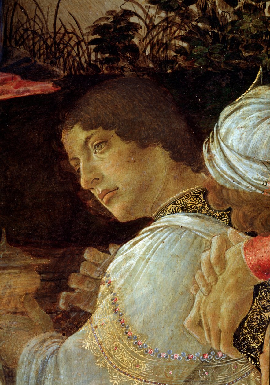 Magiernes tilbedelse, detalje af Giuliano de