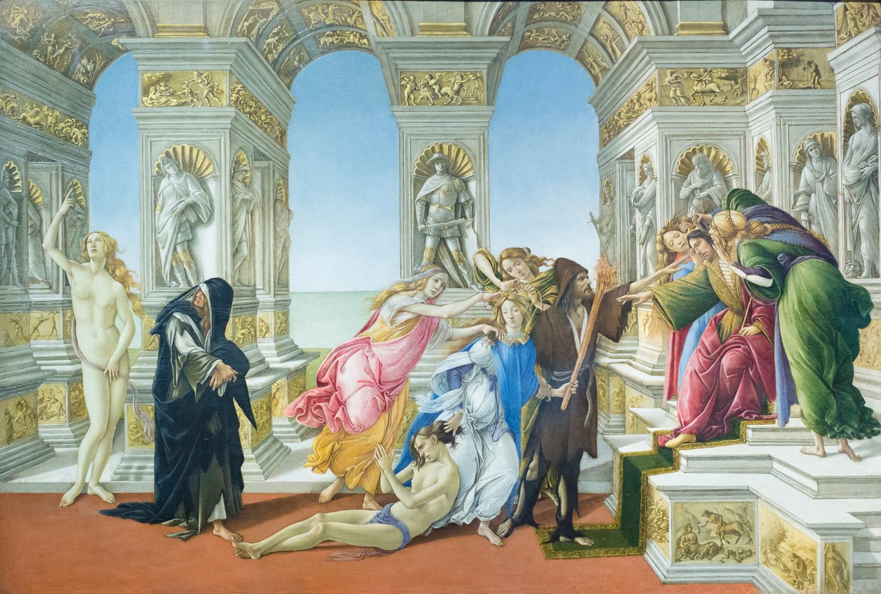 Apelles bagvaskelse af Sandro Botticelli