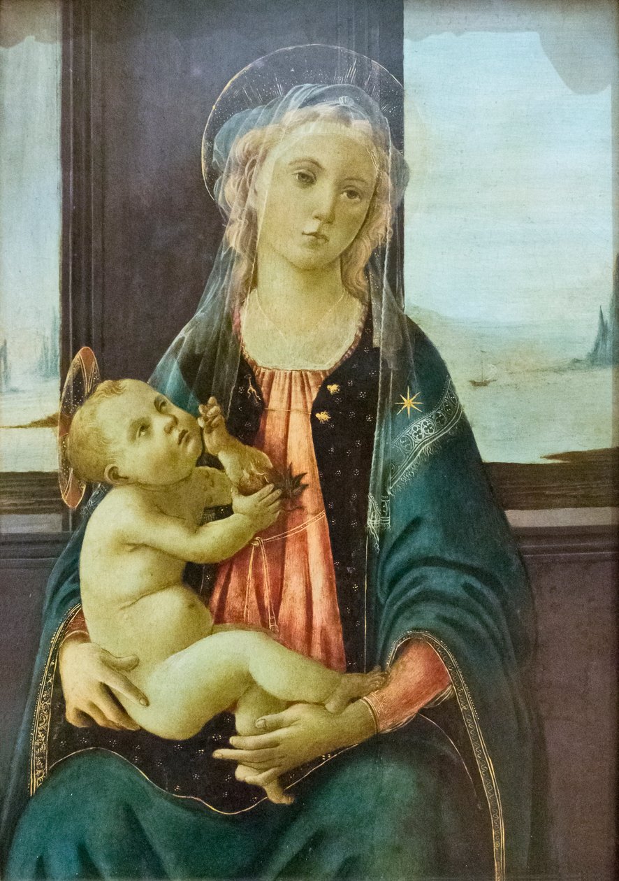 Havets Jomfru af Sandro (attr. to) Botticelli