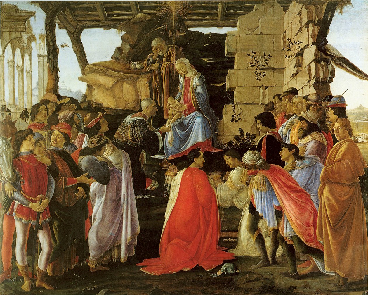 Kongernes tilbedelse Alternativ(e) titel(r): de af Sandro Botticelli