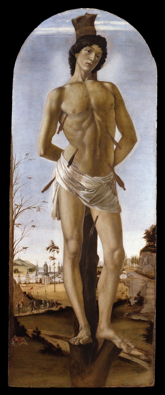 Den hellige Sebastian af Sandro Botticelli