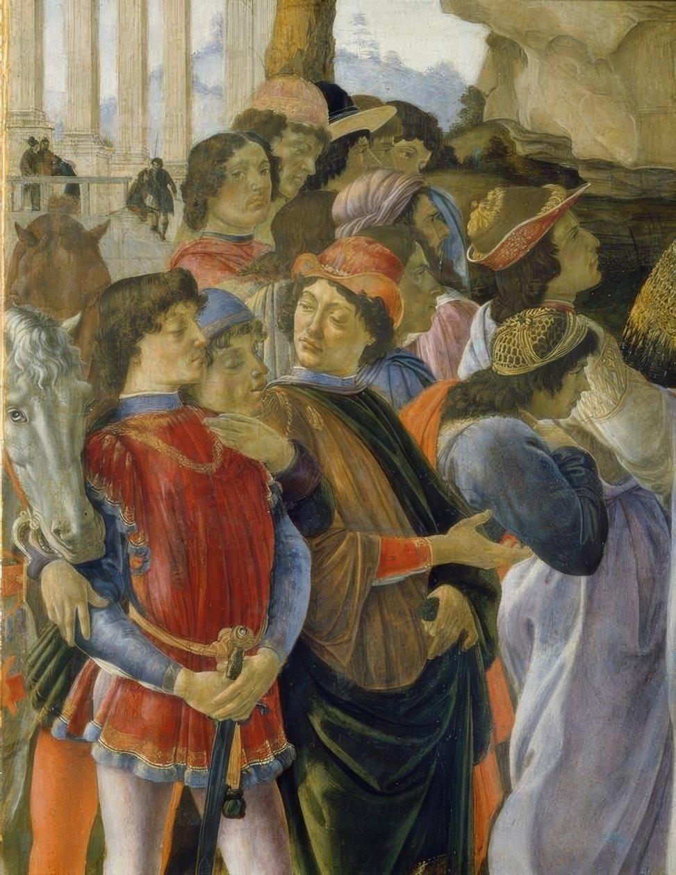 Tilbedelse af Magi af Sandro Botticelli