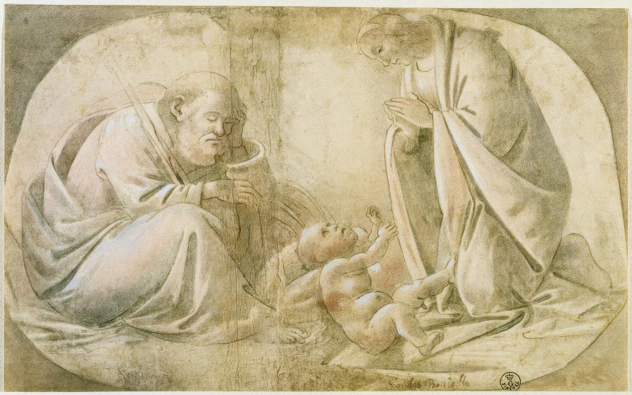 Den hellige familie af Sandro Botticelli