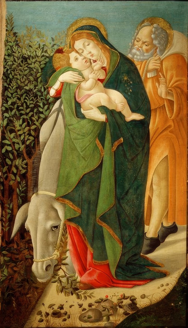 Flygte til Egypten af Sandro Botticelli