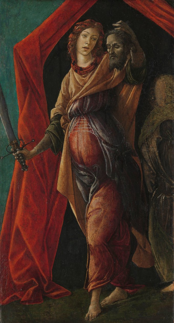 Judith med hovedet af Holofernes af Sandro Botticelli