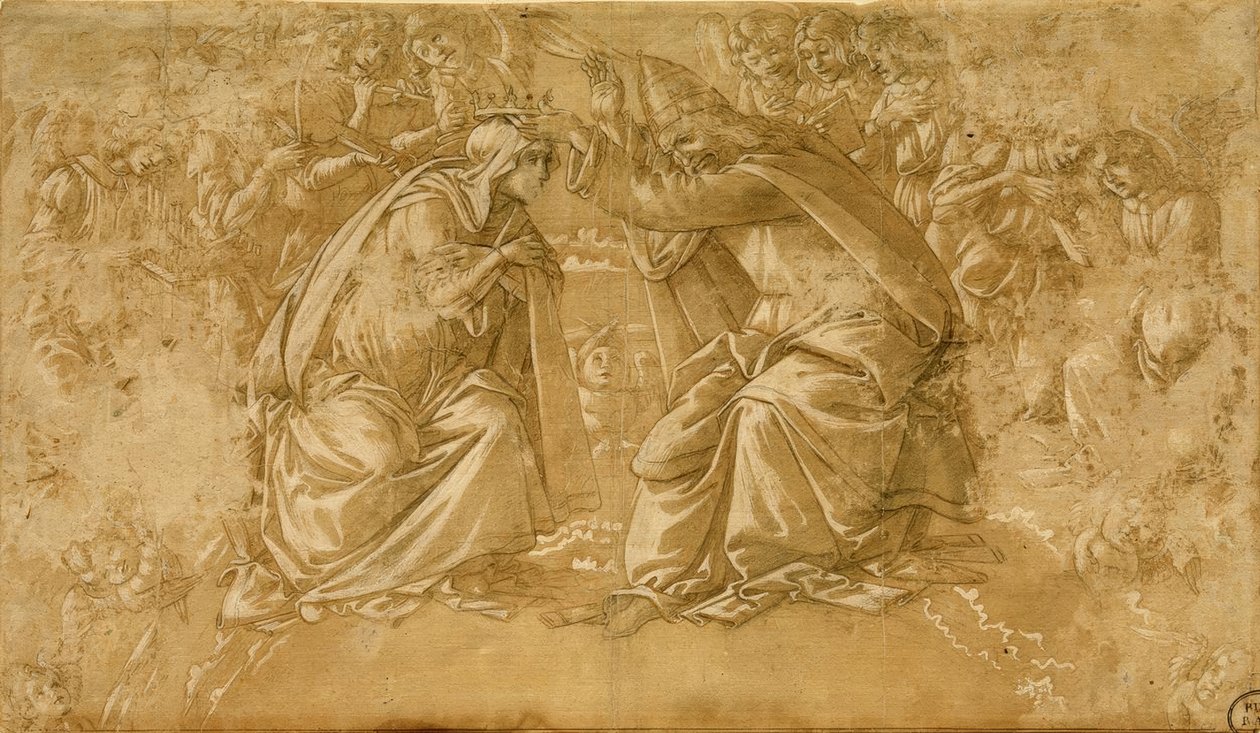 Marias kroning af Sandro Botticelli