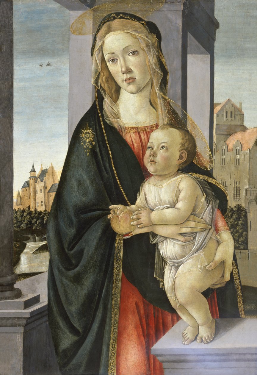 Madonna and Child, 1485-95dani af Sandro Botticelli
