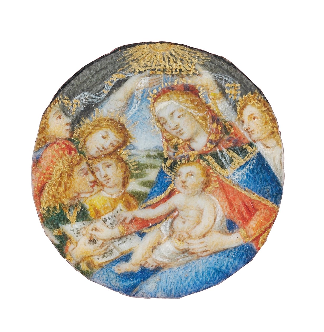 Madonna of the Magnificat, Florence, late 15th - early 16th centurydani af Sandro Botticelli