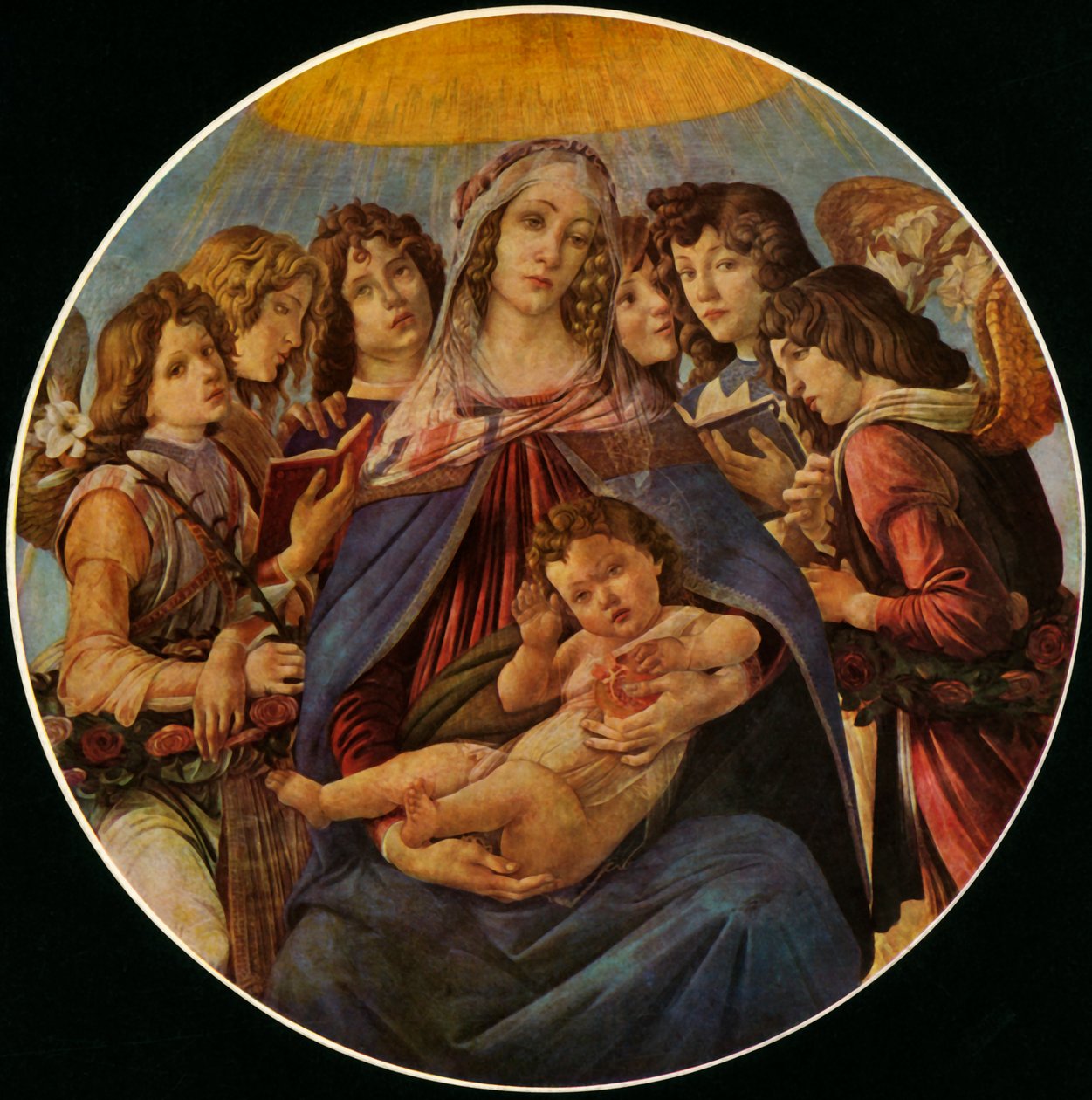 Madonna fra Granatæblet, c1487, 1937. af Sandro Botticelli