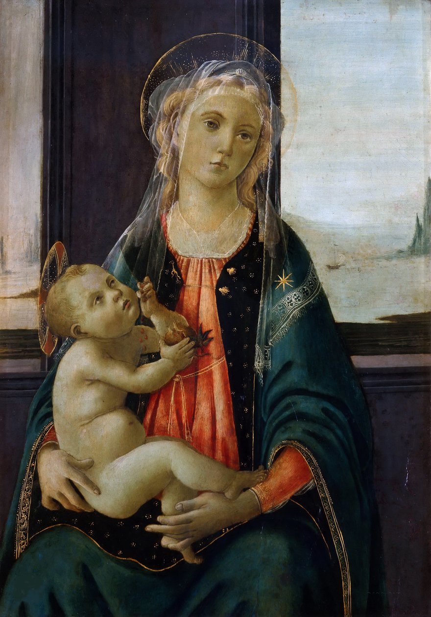 Madonna of the Sea Madonna del Mare, ca 1477. af Sandro Botticelli