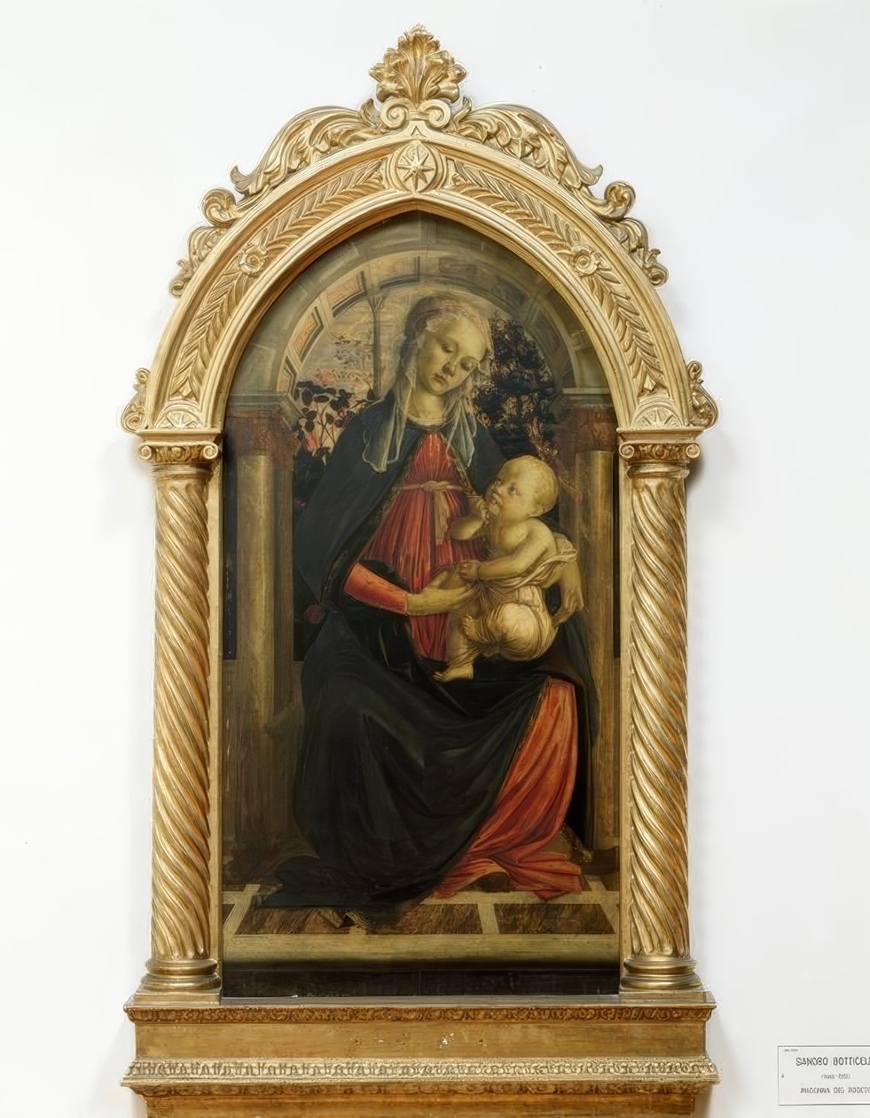 Mary med barnet af Sandro Botticelli