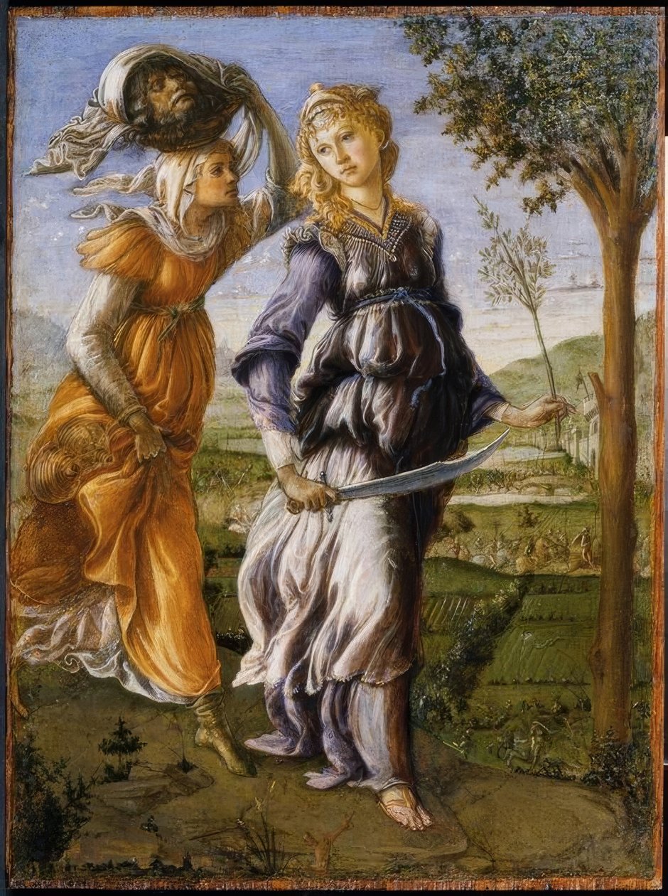 Judith vender tilbage til Bethulia af Sandro Botticelli
