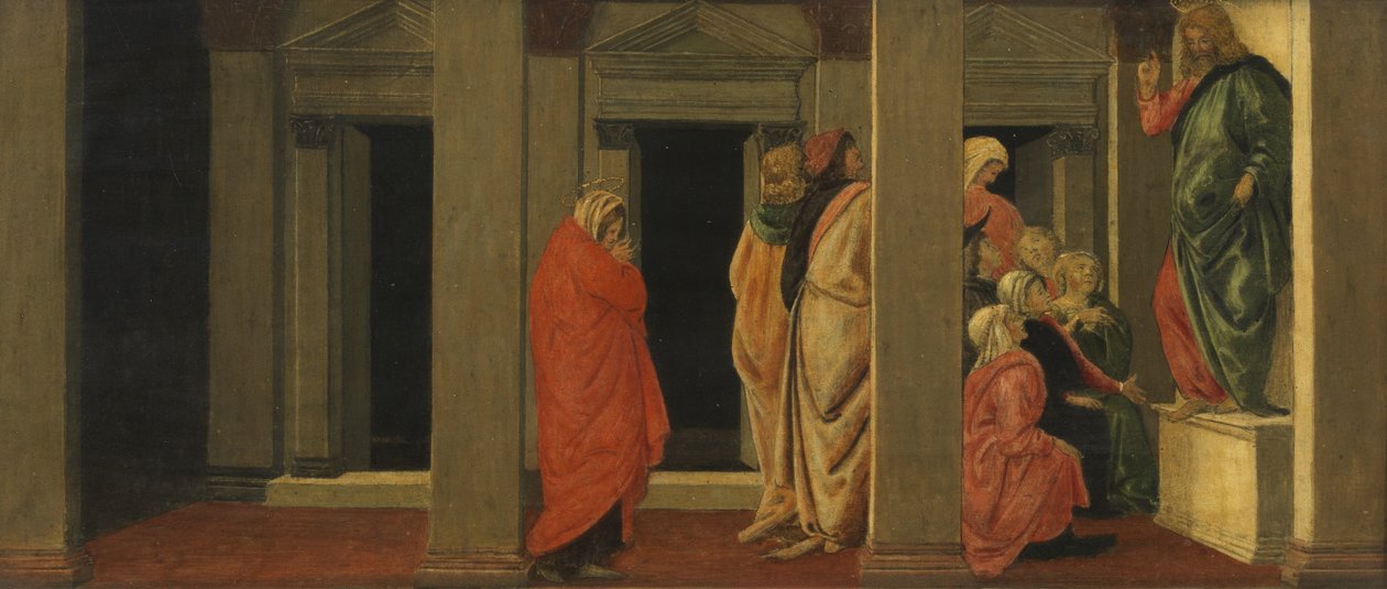 Scener fra Maria Magdalenes liv af Sandro Botticelli