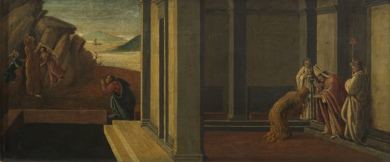 Scener fra Maria Magdalenes liv af Sandro Botticelli