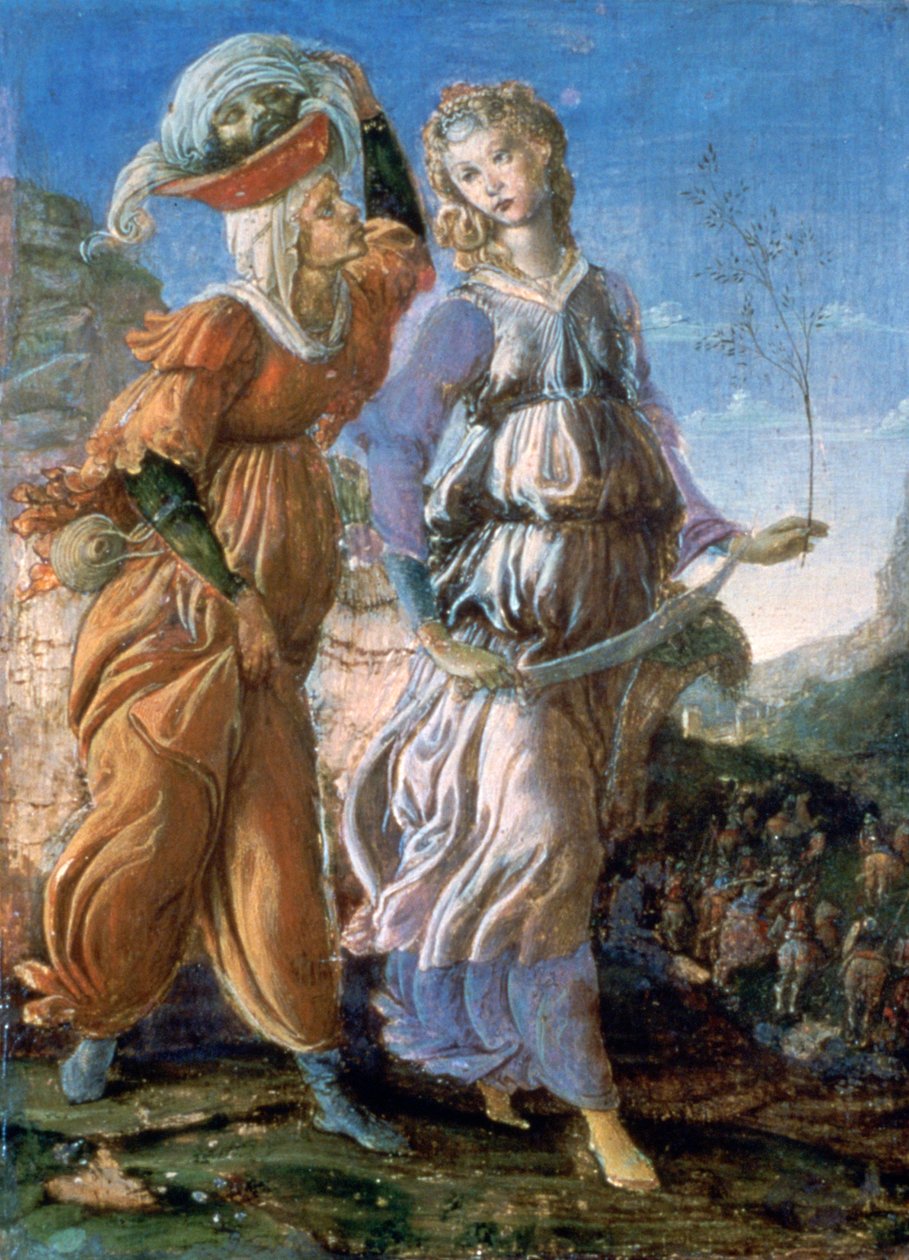 Judiths tilbagevenden, 1467 af Sandro Botticelli