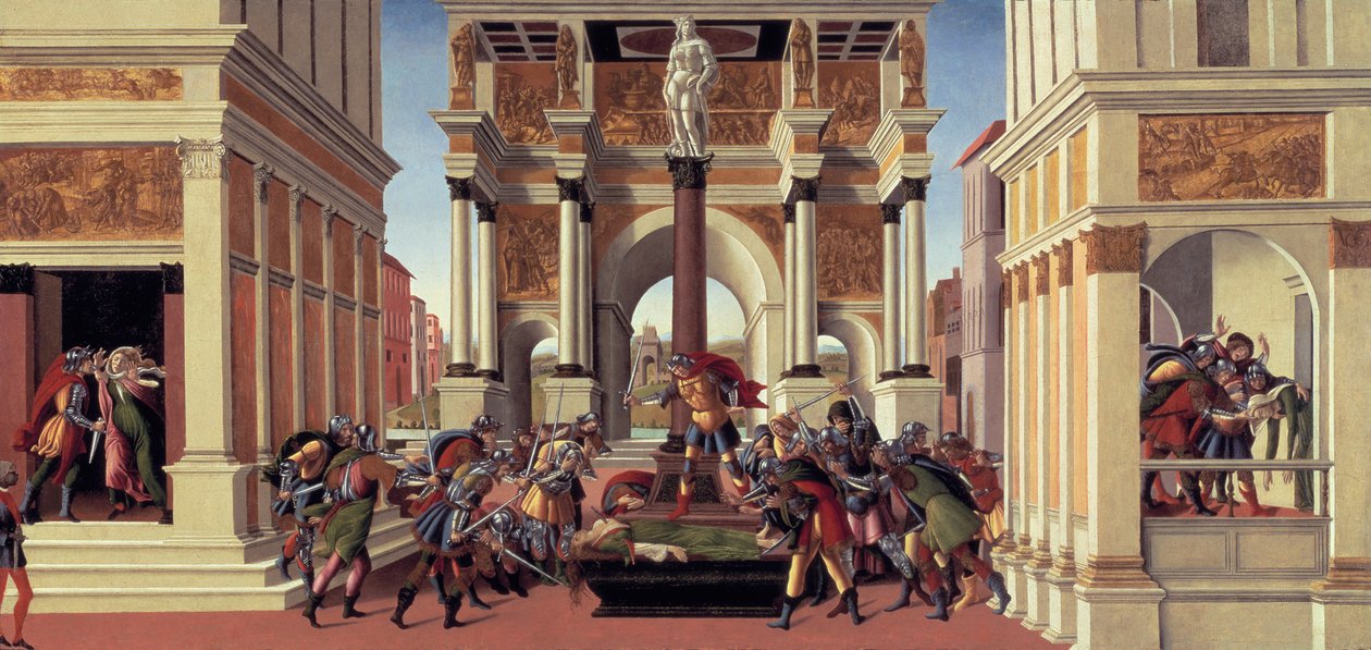 Historien om Lucretia, 1500 af Sandro Botticelli
