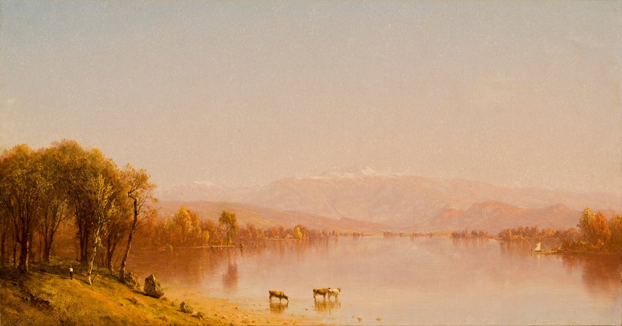 Indisk sommer i de hvide bjerge af Sanford Robinson Gifford